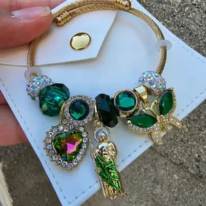 sanjuditas bangle bracelet gold-plated