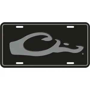 DRAKE WATERFOWL AUTHENTIC DUCK HEAD License Plate Car/Truck Accessories booster license Plate Heavy Equipment