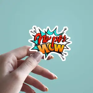 No Pos Wow Sticker