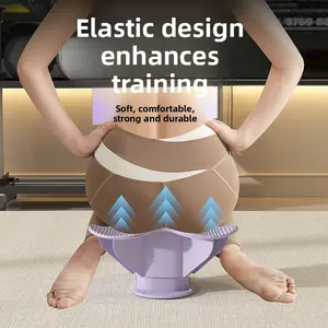 Multifunctional Leg Trainer, Home Use Hip Lift & Squat Exercise Equipment, Pelvic Floor Muscle Yoga Training Tool