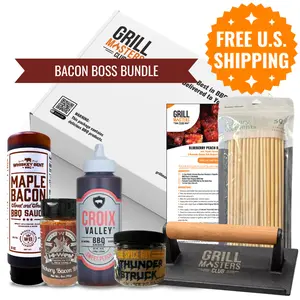 Bacon Boss Bundle: Smoked Pork Belly & Candied Bacon Smoker & Grill Kit - Ultimate Meat Candy Kit