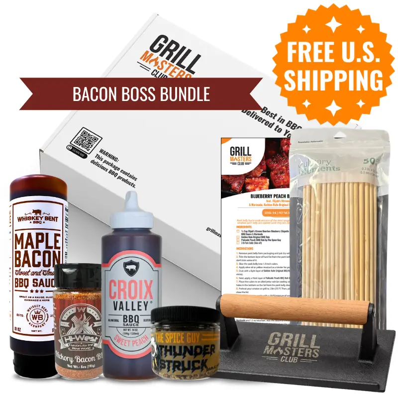 Bacon Boss Bundle: Smoked Pork Belly & Candied Bacon Smoker & Grill Kit - Ultimate Meat Candy Kit
