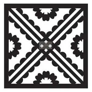 Redesign With Prima Paver Stencil - Carmela - 1 pc - 12.5in x 12.5in x 0.8mm plastic 655350635954
