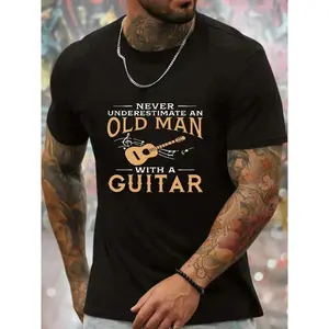 180g[100%cotton]Sleeve Tee, Regular Fit, Round Neck, Lightweight & Breathable For Casual Attire, Music Fan Apparel |     Humorous Graphic Tee |     Comfortable Fit, Men'S Shirt, Men'S T-ShirtNew Stylish T-ShirtCasual Short-Sleeve T-Shirts For Men And Wome