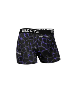 Men's Short Boxer Briefs, Leopard Pattern, Smooth Moisture-Wicking, Casual Slim Fit, All-Season Wear