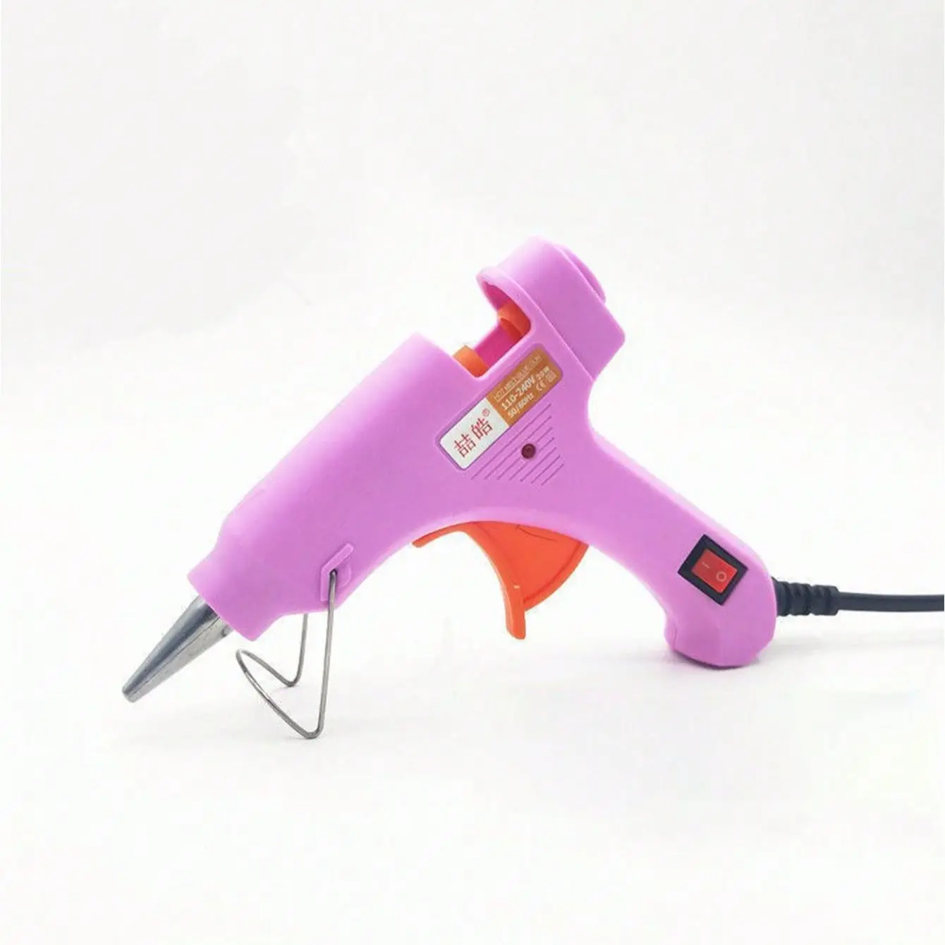Multicolor Hot Glue Gun Set, 2-Pack DIY Craft Tools for Home & School Projects, Durable Heat Resistant Design, Easy Application, Portable