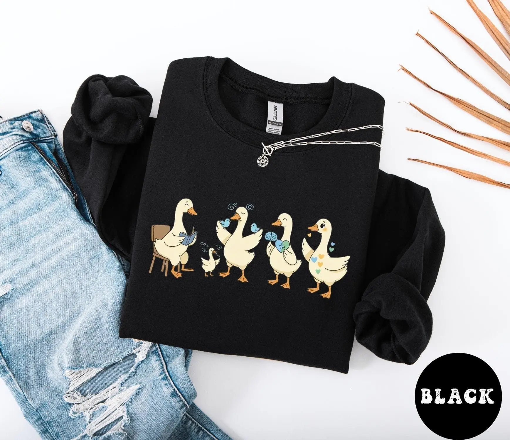 BCBA Goose T-Shirt, Sweatshirt - ABA Therapist, Behavior Analyst, Funny Behavior Analyst Goose, SPED Teacher Gift.