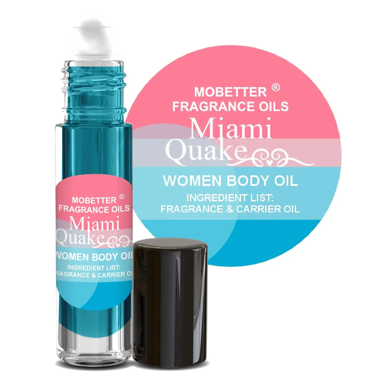MOBETTER FRAGRANCE OILS Miami Quake Fragrance Body Oil for Women
