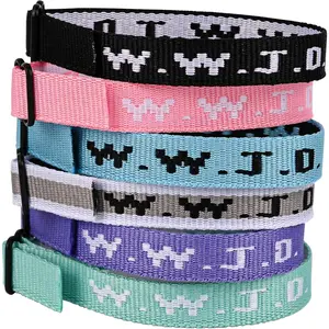 WWJD Bracelet Pack for Women Men, Christian  Gifts Adjustable Wristbands, WWJD Bracelets - What Would  Do Bracelet