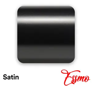 Satin Black Matte Flat Vinyl Wrap