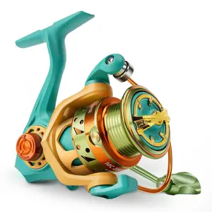 Full Metal Fishing Reel, Smooth and Durable, High Efficiency Catching, Essential Fishing Gear, Long-Lasting Performance