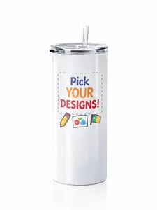 20oz Custom Personalized Tumbler – Photo, Name or Unique Design Gift