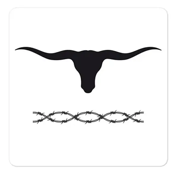 Long Horn Sticker