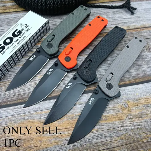 Outdoor Pocket Folding Knife, D2 Blade, Nylon Fiber Handle, Multi-Purpose EDC Tool for Camping, Fishing, Jungle Survival, Christmas Gift, Folding Pocket Knives