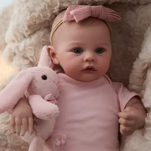 DEARBEI Reborn Baby Dolls - 20-inch Cute Soft Vinyl Realistic Baby Doll Real Life Baby Dolls with Complete Accessories Perfect for Cuddling, Playtime, and Gift Giving wooroy  reborn  baby  doll