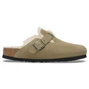 Birkenstock Boston Shearling Taupe (men) by StockX