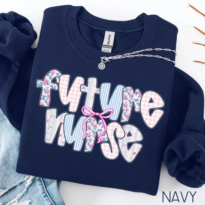 Future Nurse Sweatshirt or T-Shirt, Future Nurse Gift, Nursing School Sweater