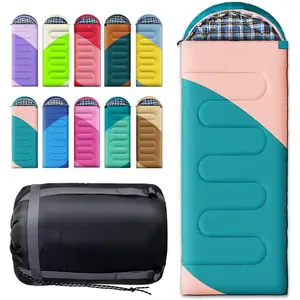 Camping Sleeping Bag, 32 ℉         Sleeping Bags for Adults Kids Teens Cold Weather Warm Sleeping Bag Winter for 3-4 Season Camping, Camping Gear Equipment, Traveling, and Outdoors