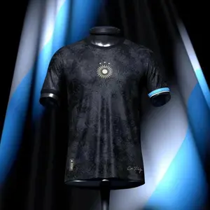 KING PLAYER Vertical Stripe Football Shirt Number 10 Athletic Jersey Top #M10 #GOAT