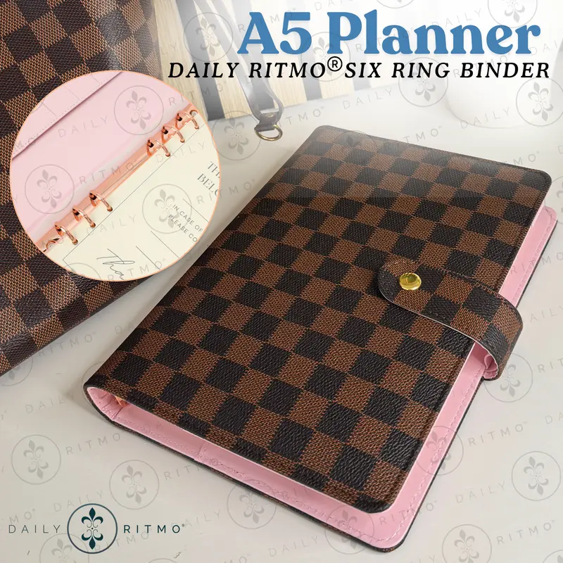 Louis Vuitton チェック柄ノート A5 Louis Vuitton チェック柄ノート A5 lv notebook - TikTok Shop