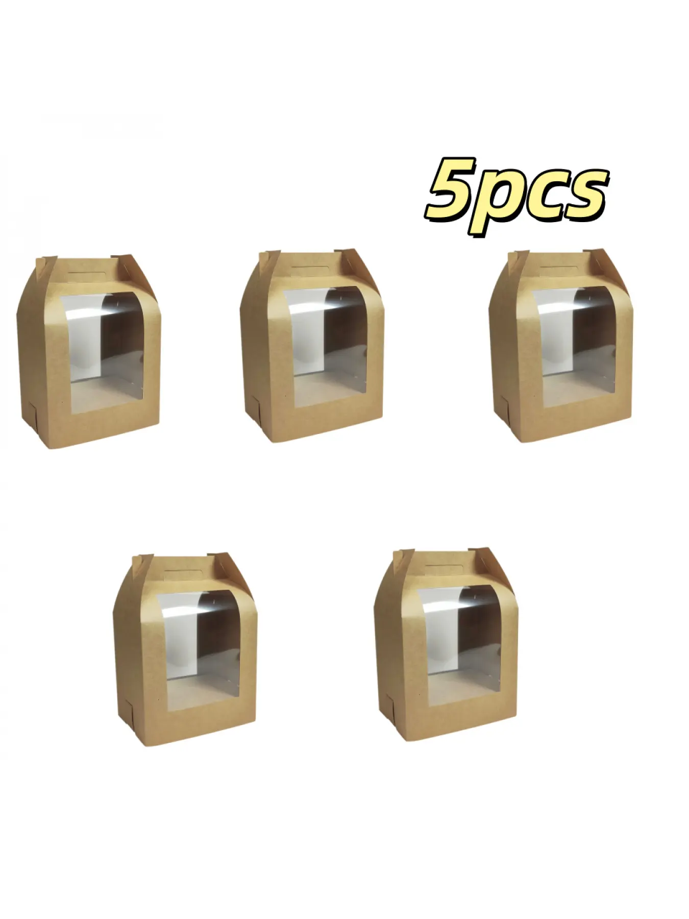 5pcs brown