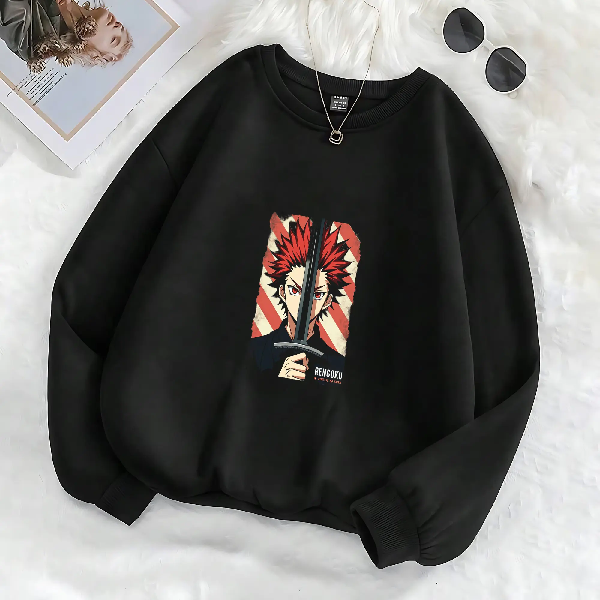 Anime Fanbase Long sleeve Manga Long sleeve, Mens Anime Long sleeve, Womens Anime Long sleeve, 100% Cotton Japanese Anime Long sleeves.webp