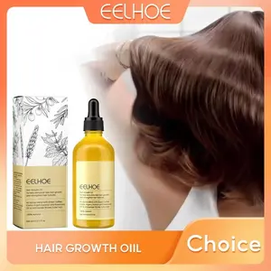 Eelhoe Rosemary Essential Oil, Repair Damaged Hair, Smoothing Treatment, Anti Baldness, Scalp Treatment, Nourishing Hair Growth Oil