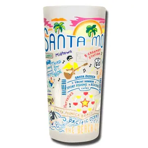 Santa Monica Drinking Glass