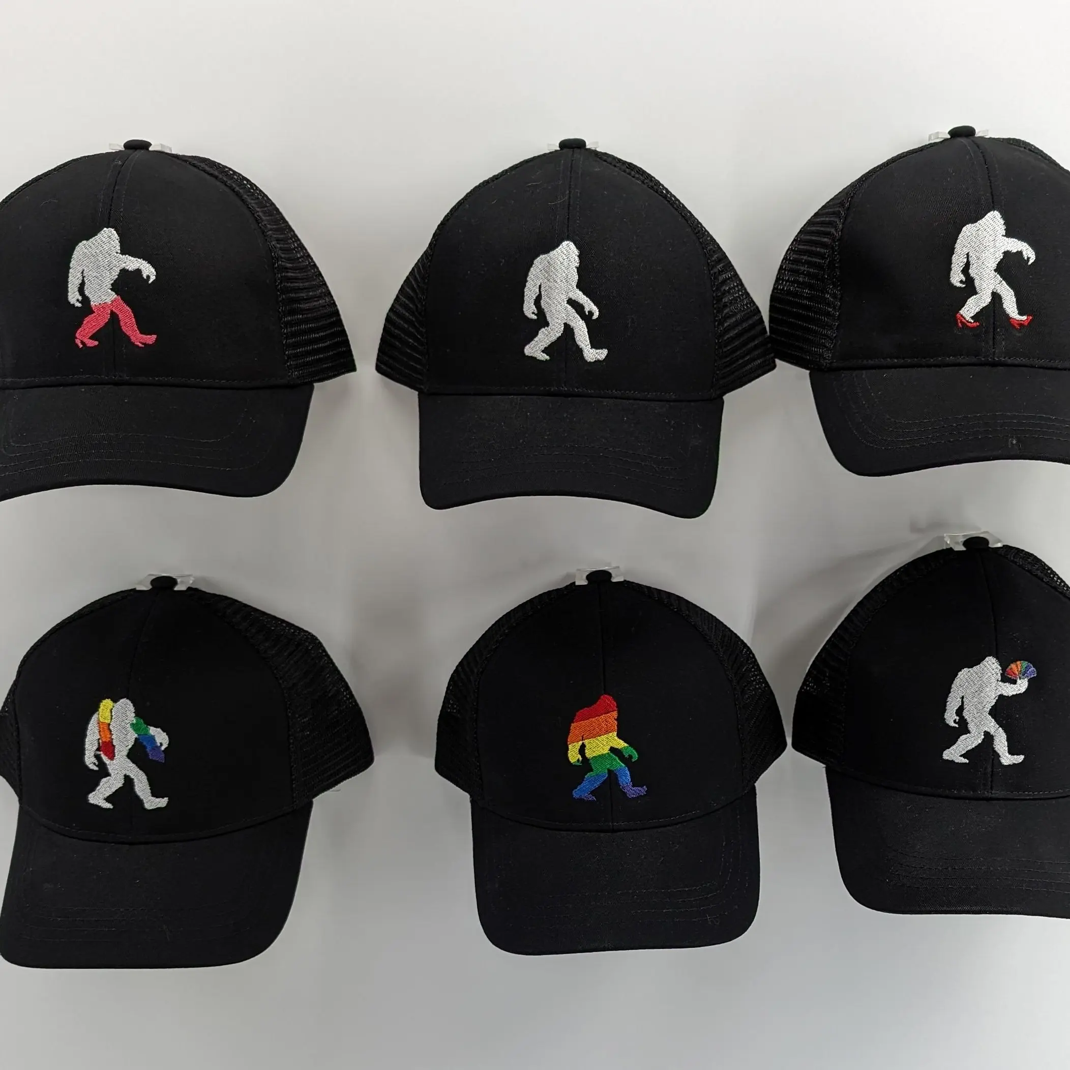 Bigfoot Adjustable Hats, Beanies, and Fitted Capa