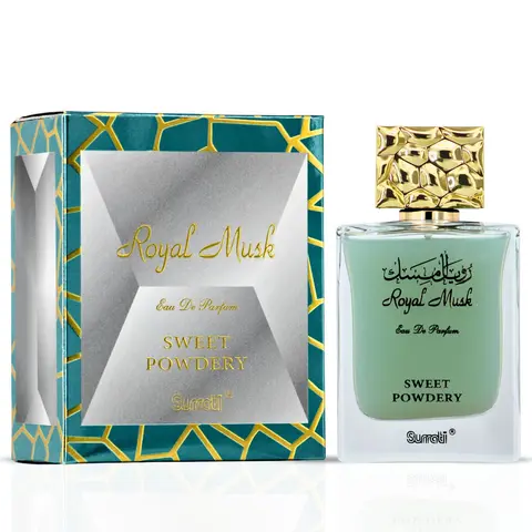 Royal Musk Sweet Powdery Eau de Parfum Spray 100ml (3.4 oz) by Surrati – Soft Musky Vanilla Perfume