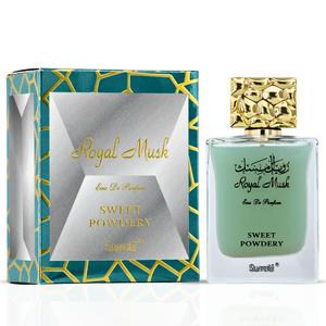 Royal Musk Sweet Powdery Eau de Parfum Spray 100ml (3.4 oz) by Surrati – Soft Musky Vanilla Perfume