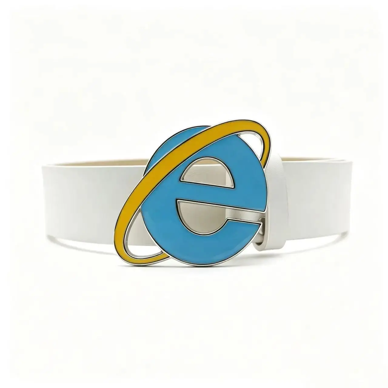 Unisex Nostalgic Internet Explorer Belt