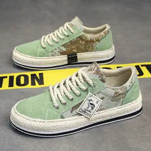 (New)Men's Canvas Shoes, Summer Breathable Soft Sole Plimsolls, Office Work Casual Versatile Traditional Shoes, -Slip Durable Slip-On Loafers, Daily Commute Indoor Driving Lightweight Workwear Shoes