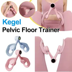 Non-Slip Pelvic Floor Muscle Trainer Comfortable Thigh toner workout Exerciser for Postpartum Recovery Leg And Butt Training Thigh Exerciser Leg Trainer Pelvic Floor Muscle Trainer Inner Thigh Muscle  Postpartum Recovery Leg Training Kegel exercise
