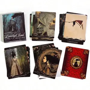 24Cards Journey of A Lonely Soul Oracle Fortune Telling Game Card Divination Fate Party Family Board Game Juegos De Mesa Tarot Card Game