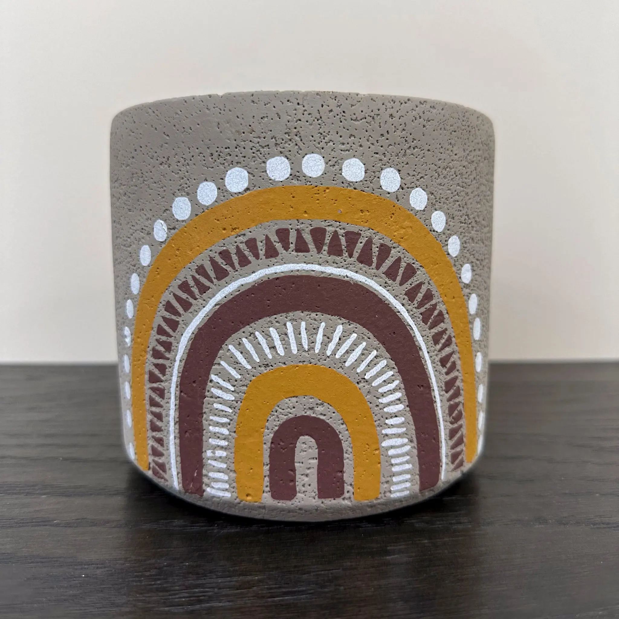 Boho Rainbow Planter