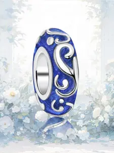 New Original Silver Color Charm DIY Beads Cute Claw Bone Fish Bone Pattern Star River Full Diamond Turtle Starfish Shell Smart Cat Pendant Beads Women's Charming Personalized Gifts DIY Jewelry Cute Model Suitable for Beach Party Pet Theme Events