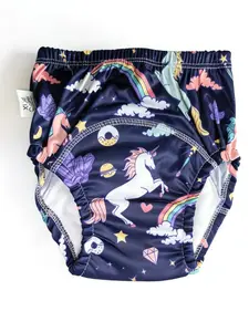 Baby Learning Pants Breathable Training Pant Diaper Holder Toilet Seat Cover Waterproof Urine Proof Cloth Diaper