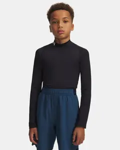 Under Armour HeatGear Boys' Mock Long Sleeve