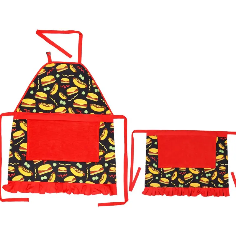 Temp-tations Seasonal Grill & Frill Apron Duo