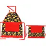 Temp-tations Seasonal Grill & Frill Apron Duo