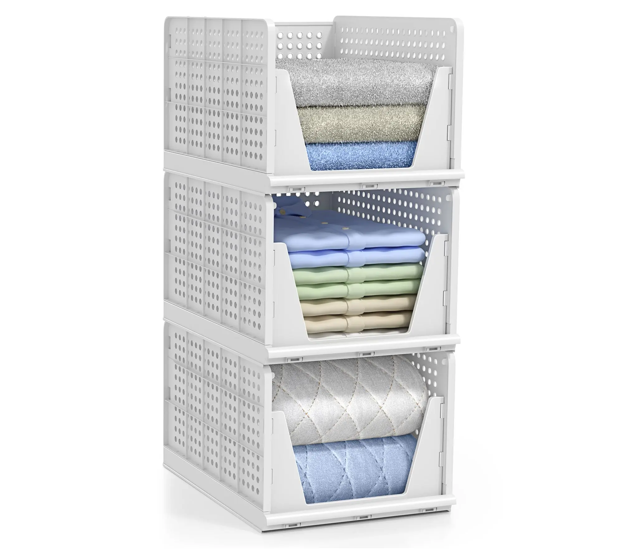 Sorbus Shelf Organizer - Closet Shelf Organizer3 Pack Large Sorbus Shelf Organizer - Closet Shelf Organizer3 Pack Large