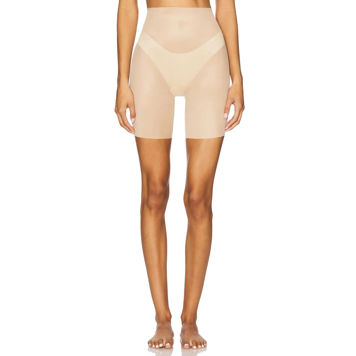 Commando Featherlight Control Short in Beige