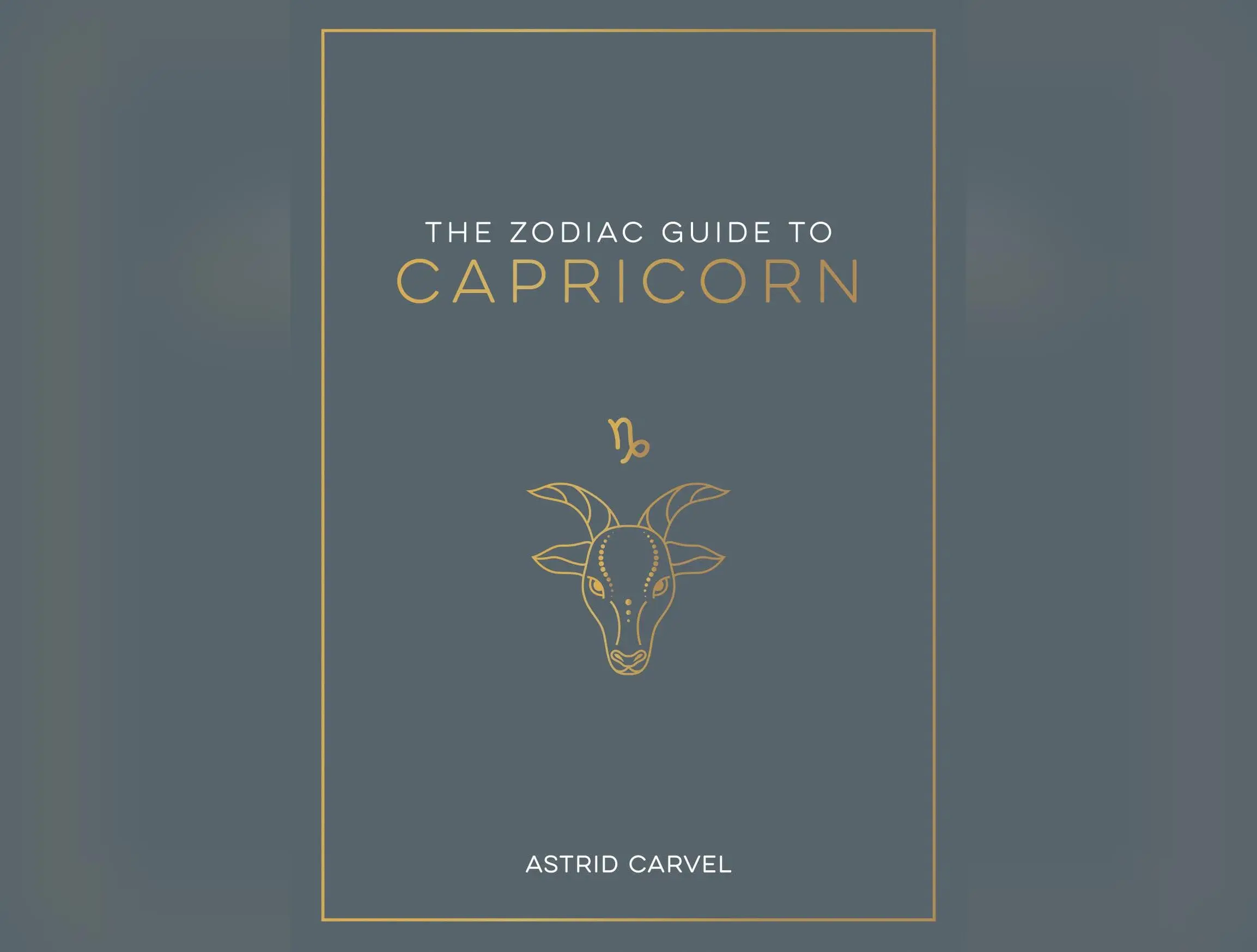 The Zodiac Guide to Capricorn - Hardcover Astrology Gift