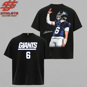 [LEO] Jaxson Dart #6 For Football Nation High-Quality 100% Cotton T-Shirt / Hoodie / Sweatshirt (Made In US), Football Fans Hooper Shirt, Game Day Outfits, Gift For Football Fans, Football Graphic Tee