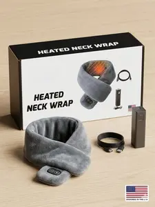 Heated Neck Wrap – Soothing Heat Therapy for Pain & Stress Relief
