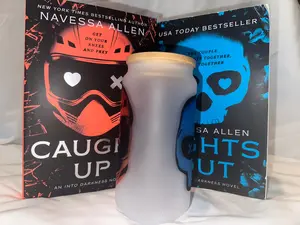 Lights Out & Caught Up Inspired 18oz Glass Tumbler