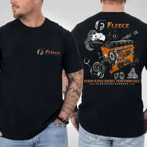 Fleece Diesel Performance T-Shirt, Turbo Engine Graphic Tee, Gift for Diesel Enthusiasts, Gift for Truck Fans, Gift for Mechanics