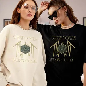 Sleep Token 2025 Even In Arcadia Shirt, Retro Limited Sleep Token Emergence Hoodie, Sweatshirt, Gift for Fan Size S-5XL J0Q10C