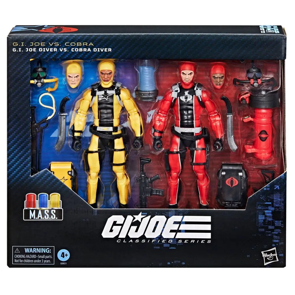 G.I. Joe Classified Series #169 G.I. Joe Diver Vs. Cobra Diver Action Figure
